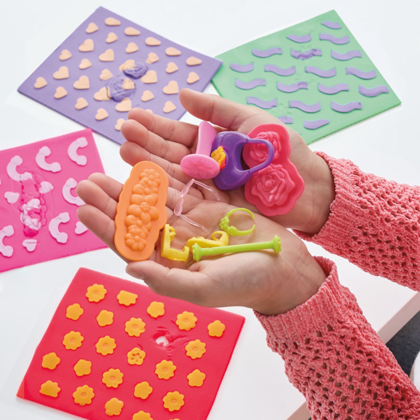 PLAY DOH BARBIE SET PLASTELINA CREATII VESTIMENTARE - Imagine 7