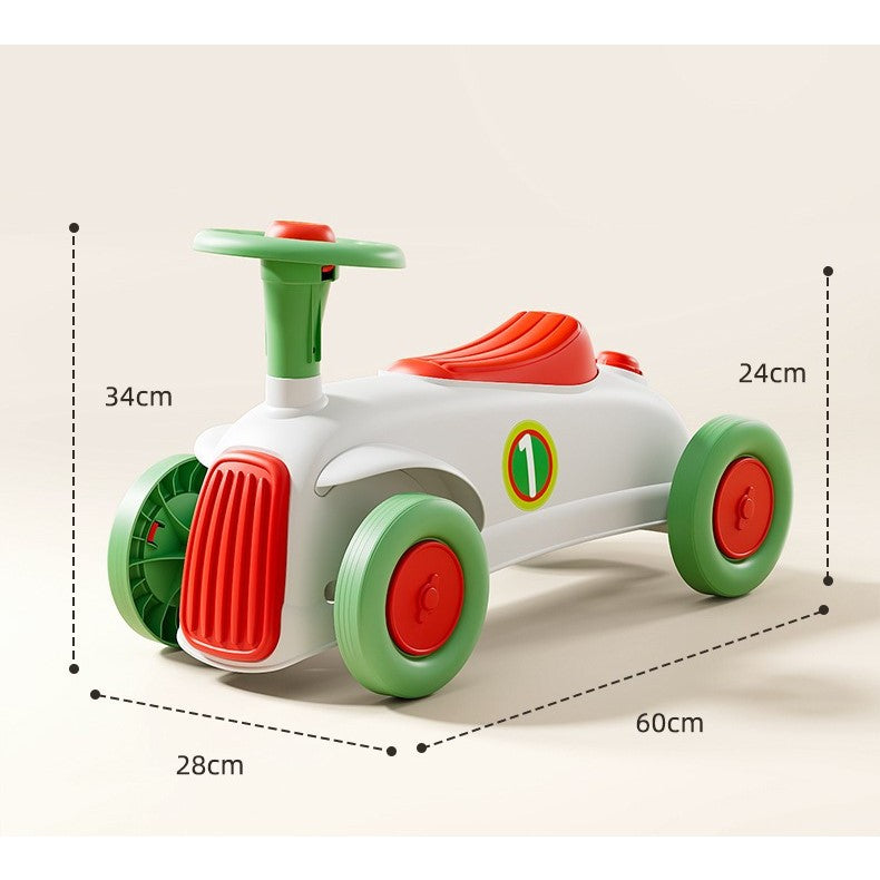 Masinuta Ride-On Flippy cu Sistem Anti-Rasturnare, 1-6 Ani - Alb-Verde (7) [ps:26450ac0-508f-4359-b589-4c99ef3c9f57]