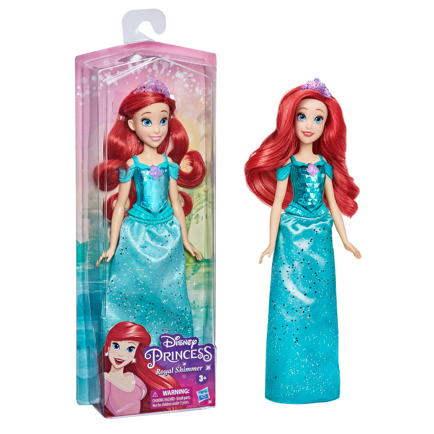 PAPUSA PRINTESA STRALUCITOARE ARIEL Hasbro - Default Title (7) [ps:84a1f143-7bcc-455d-a2fb-c2b7cee1c7ef]