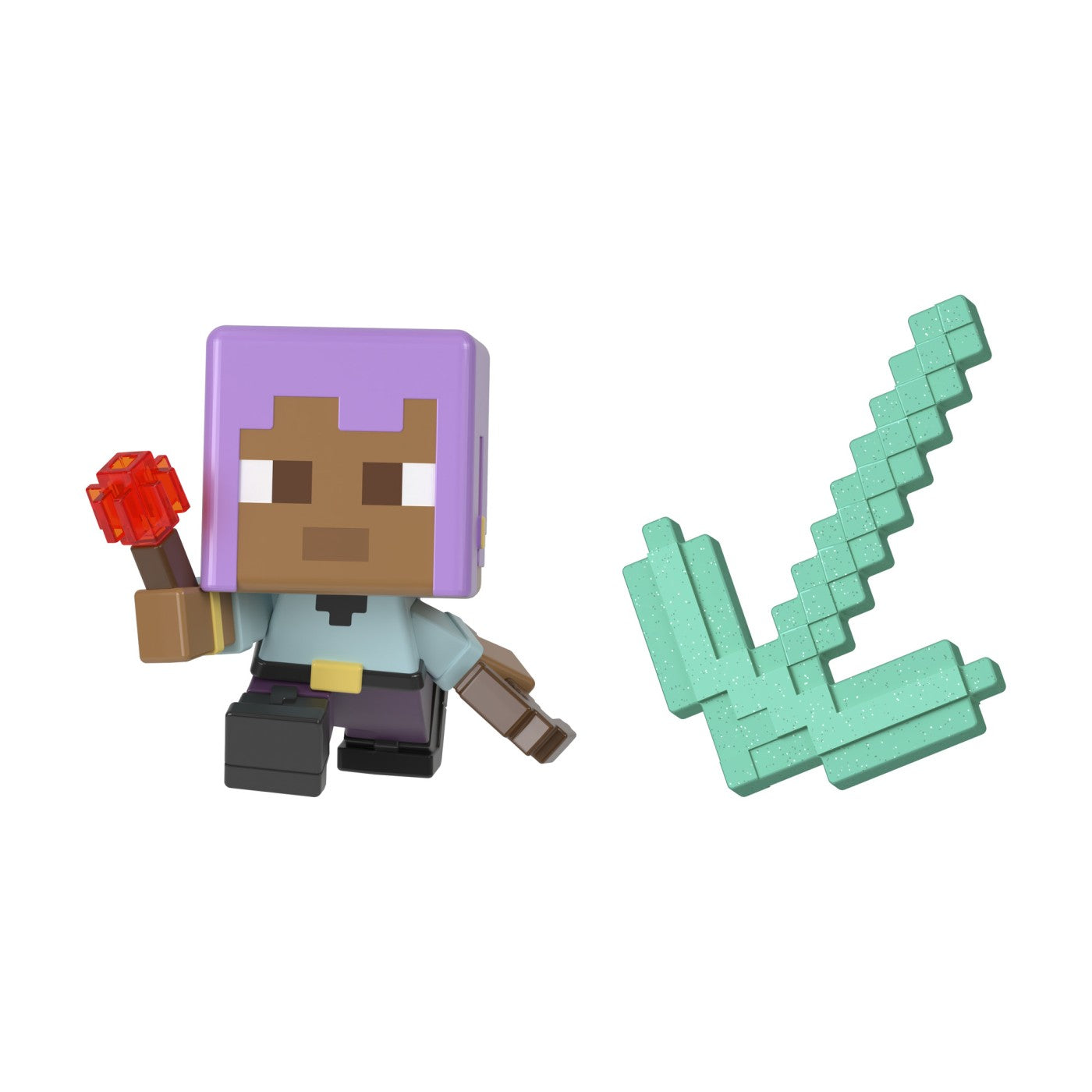 MINECRAFT MINI MODE SET EXPLORARE MINIERA TURQUOISE Mattel - Turquoise (7) [ps:a7d656db-7a9e-4b0b-8a43-4c5b5362addf]