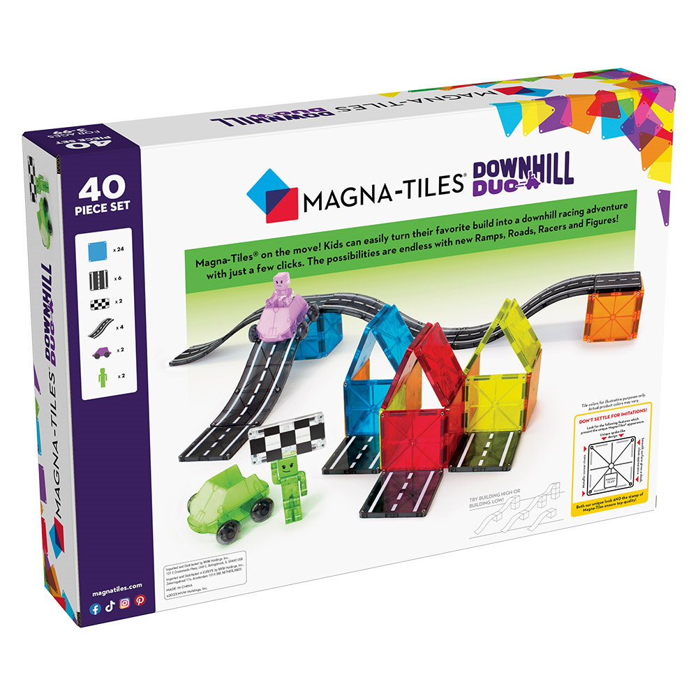 MAGNA-TILES Downhill Duo - Set Magnetic 40 Piese - Default Title (7) [ps:75ff1018-e612-4ded-80d6-f8893757ab87]