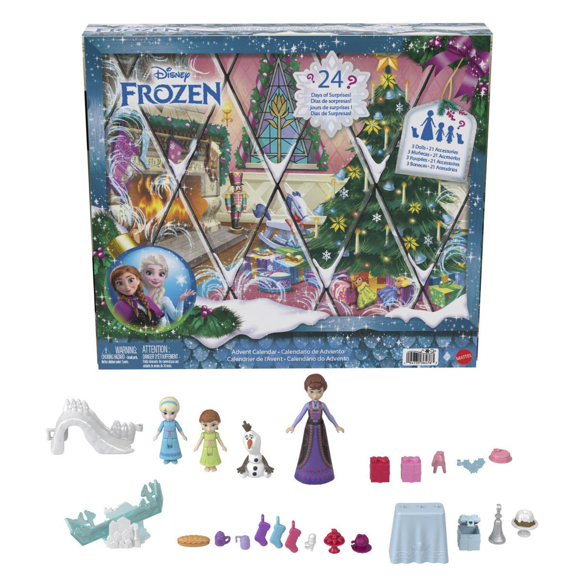 Calendar Advent Disney Frozen 2026 Mattel - 24 Surprize - Default Title (7) [ps:119f4df7-f6b1-4d1f-a587-2fa548bab735]