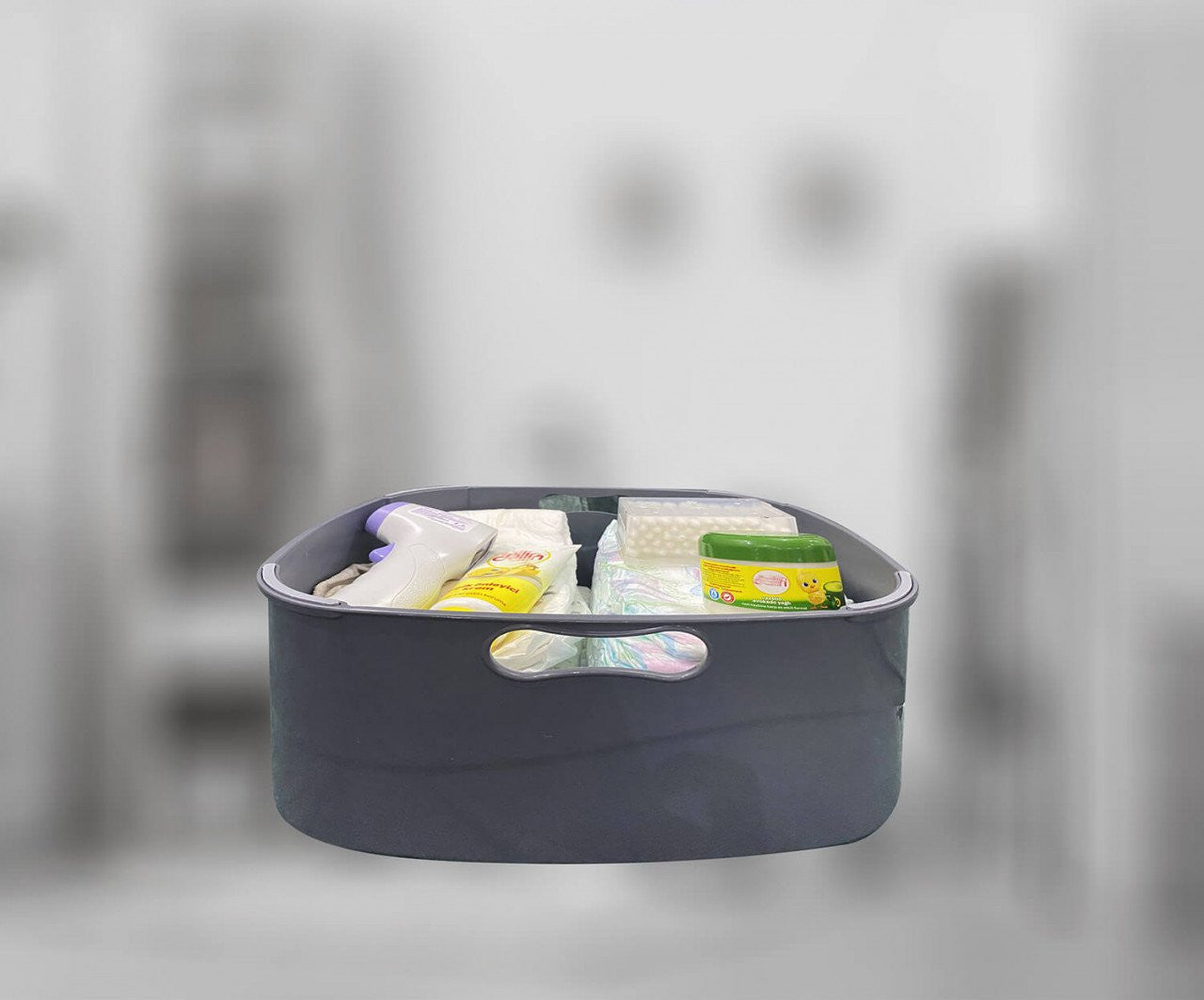 Olita multifunctionala 4 in 1, BabyJem (Culoare: Albastru) - Gri