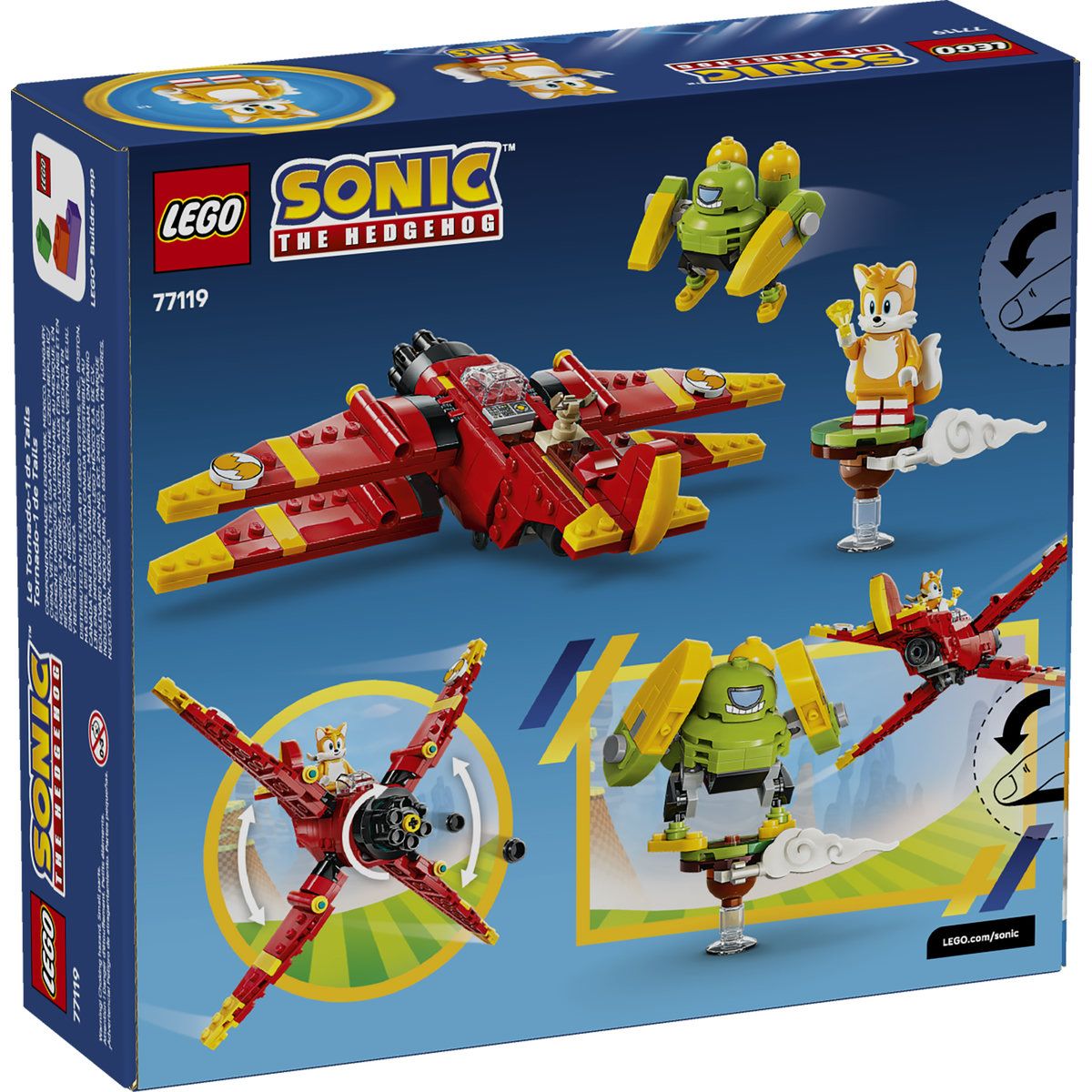 LEGO Sonic the Hedgehog Avionul Tornado 1 Tails 77119 - Default Title (7) [ps:a8f4d976-c77b-42b1-a6cb-eee559858137]