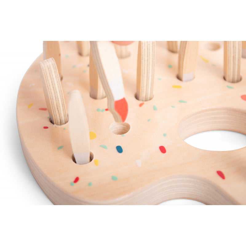 Joc de memorie Pensule colorate, BS Toys [ps:eb0dfde3-0262-4ee1-b2c1-95c0e04e0579]