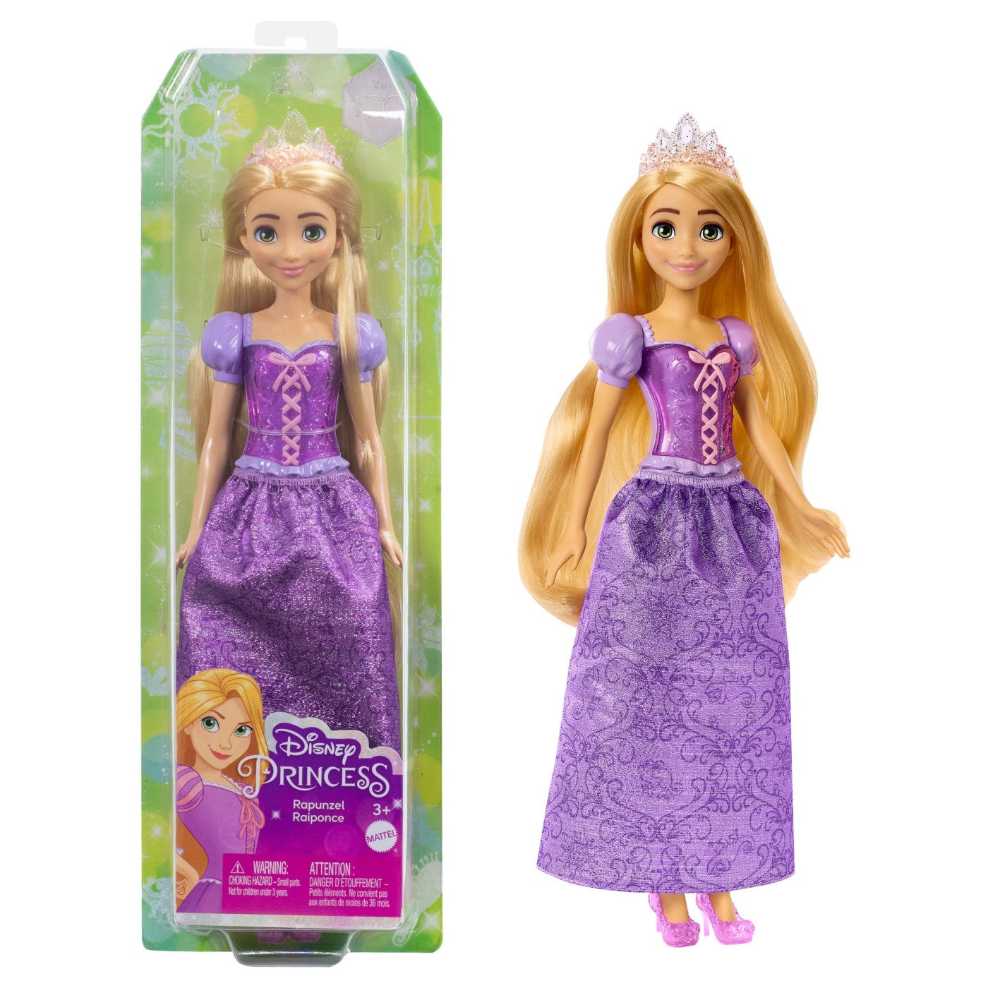 DISNEY PRINCESS PAPUSA RAPUNZEL Mattel - Imagine 7