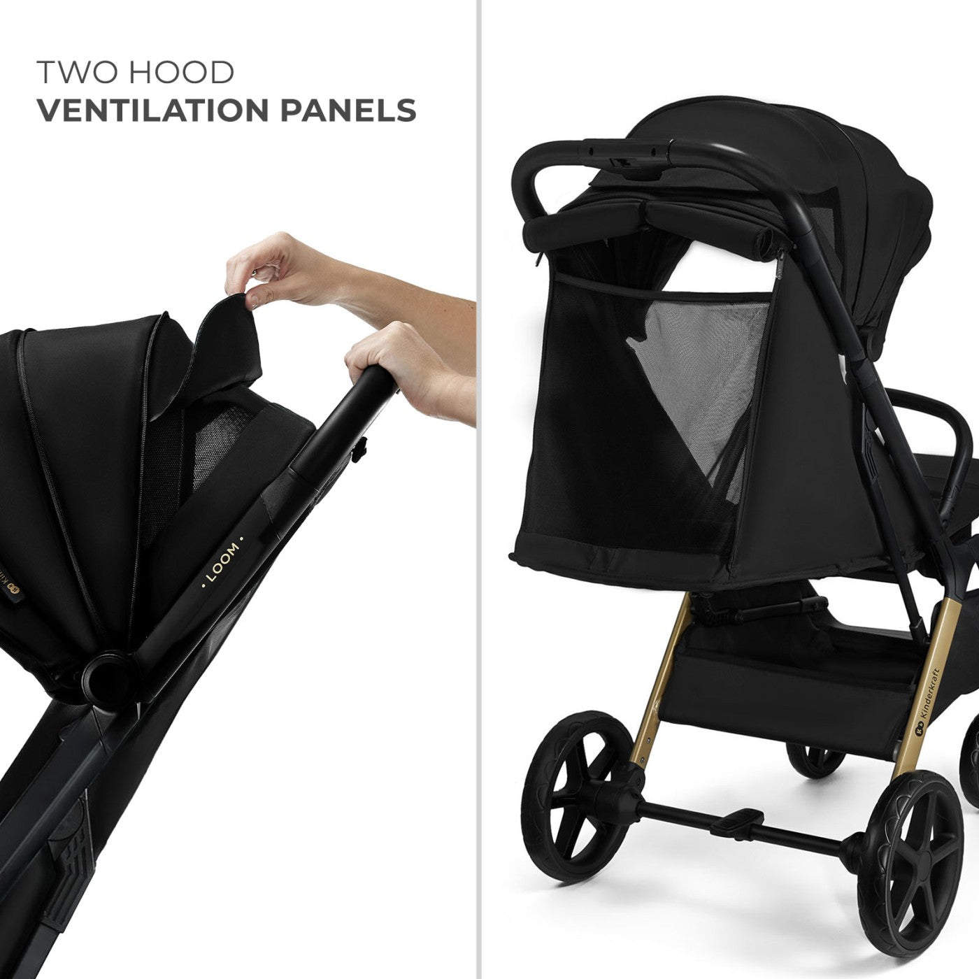 CARUCIOR SPORT KINDERKRAFT LOOM, 0-22 KG, INK BLACK [ps:931ea142-84c2-405f-8fbd-4228a3874a6d]