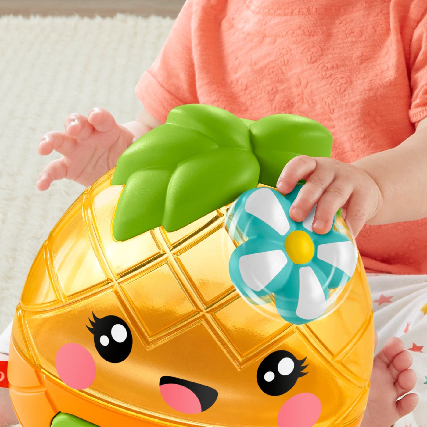 FISHER PRICE ANANAS CU SUNETE SI LUMINI Mattel - Imagine 5 [ps:d48d631a-7c3c-41cd-ba8b-05a715130cd5]