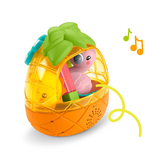 FISHER PRICE ANANAS CU SUNETE SI LUMINI Mattel - Imagine 7