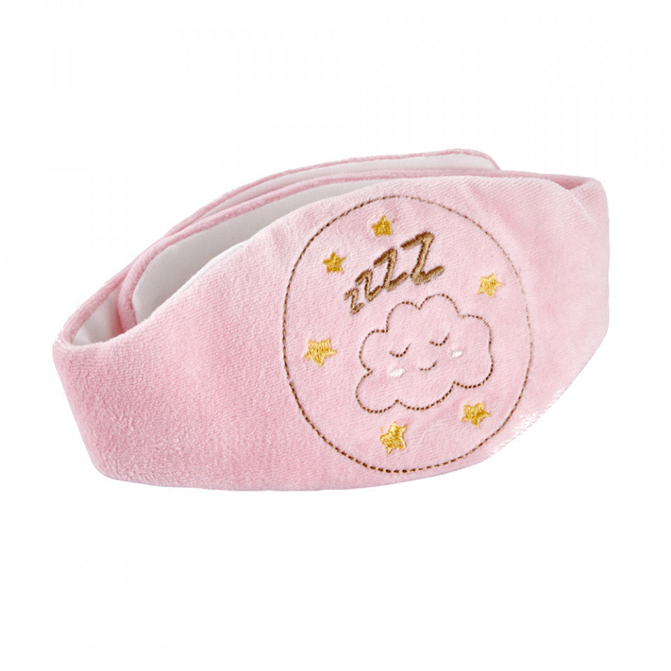 Centura anticolici cu samburi de cirese BabyJem Sleepy - Roz