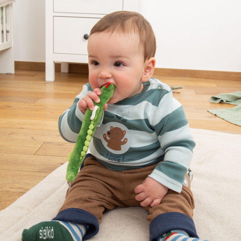 Jucarie zornaitoare Crocodil, Sigikid [ps:edb3494e-bc47-4c98-bf33-02de2341b832]