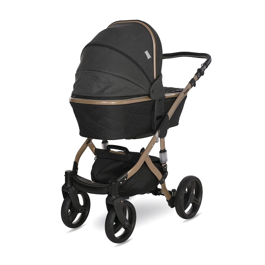 Cărucior Set Lorelli Rimini Premium, Galben-Negru - Negru (7) [ps:de169347-373f-4c74-afa1-6e3a3824372f]