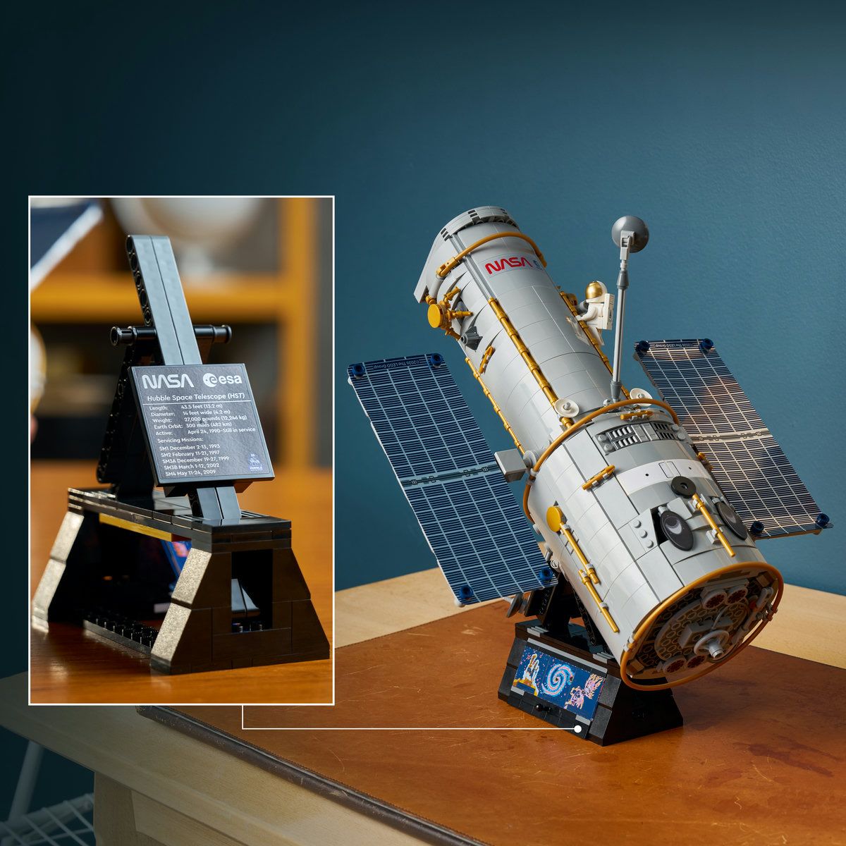 LEGO Icons Telescopul Spațial Hubble 11382 | Set Construcție - Default Title (7) [ps:453fcb91-b30b-4784-8e1c-efa8c463529b]