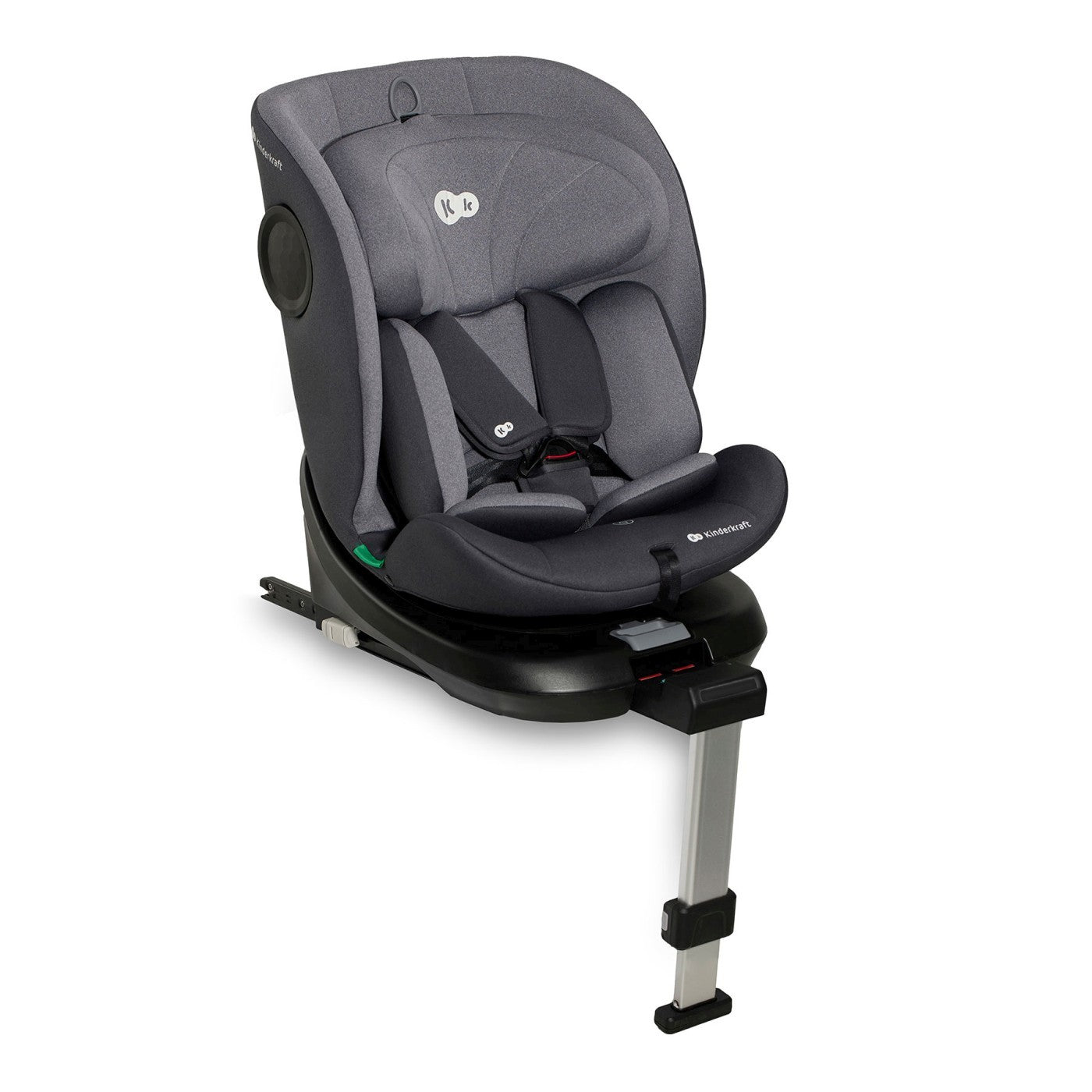 SCAUN AUTO I-SIZE, 40-150 CM, KINDERKRAFT I-360, GREY [ps:ec701b04-3b22-4655-9285-d3db103b3c8f]