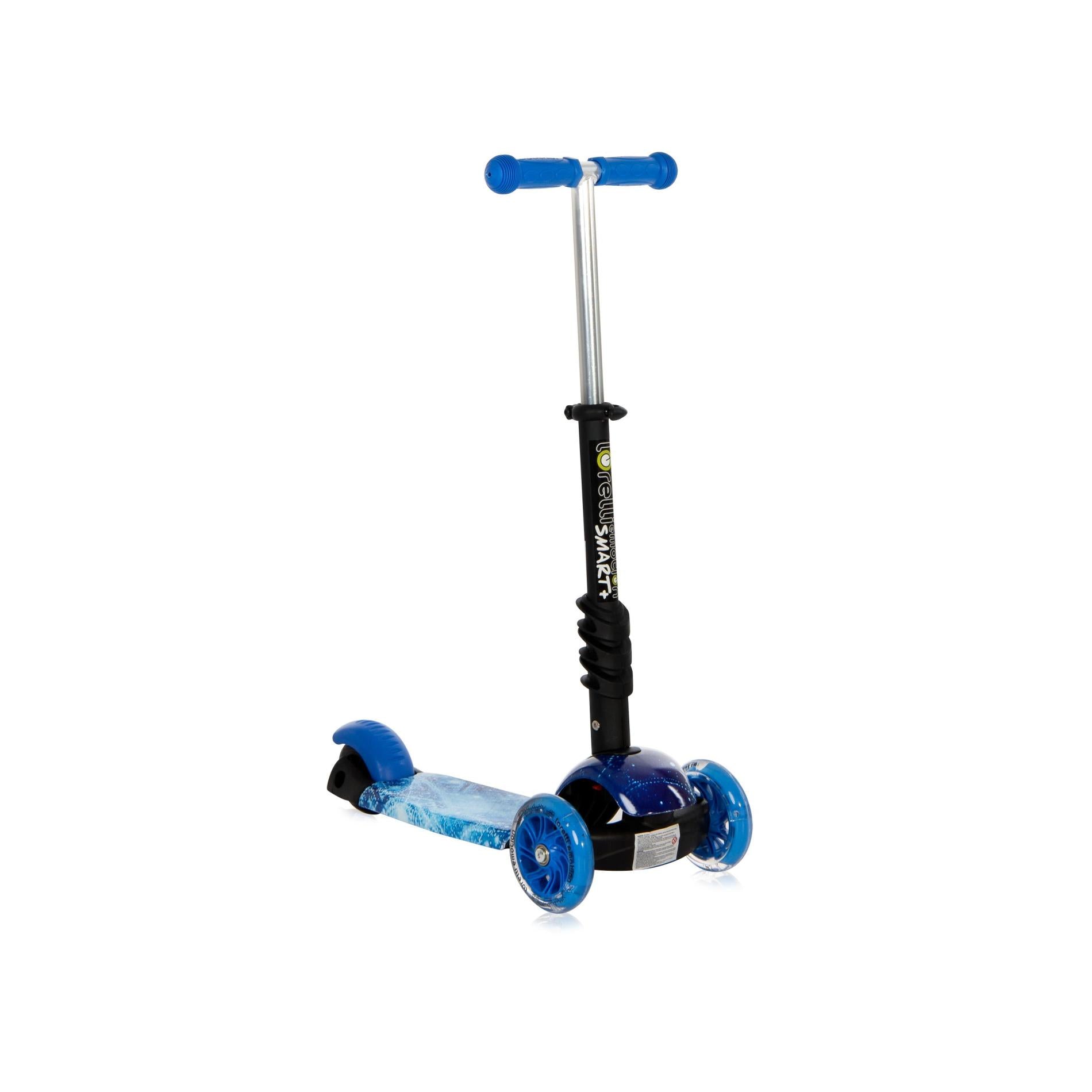 Trotinetă Copii Lorelli Junior Smart Plus, Blue & Green - Albastru Cosmos (7) [ps:496722fe-e2fb-4dac-a753-b2ddd3171e83]