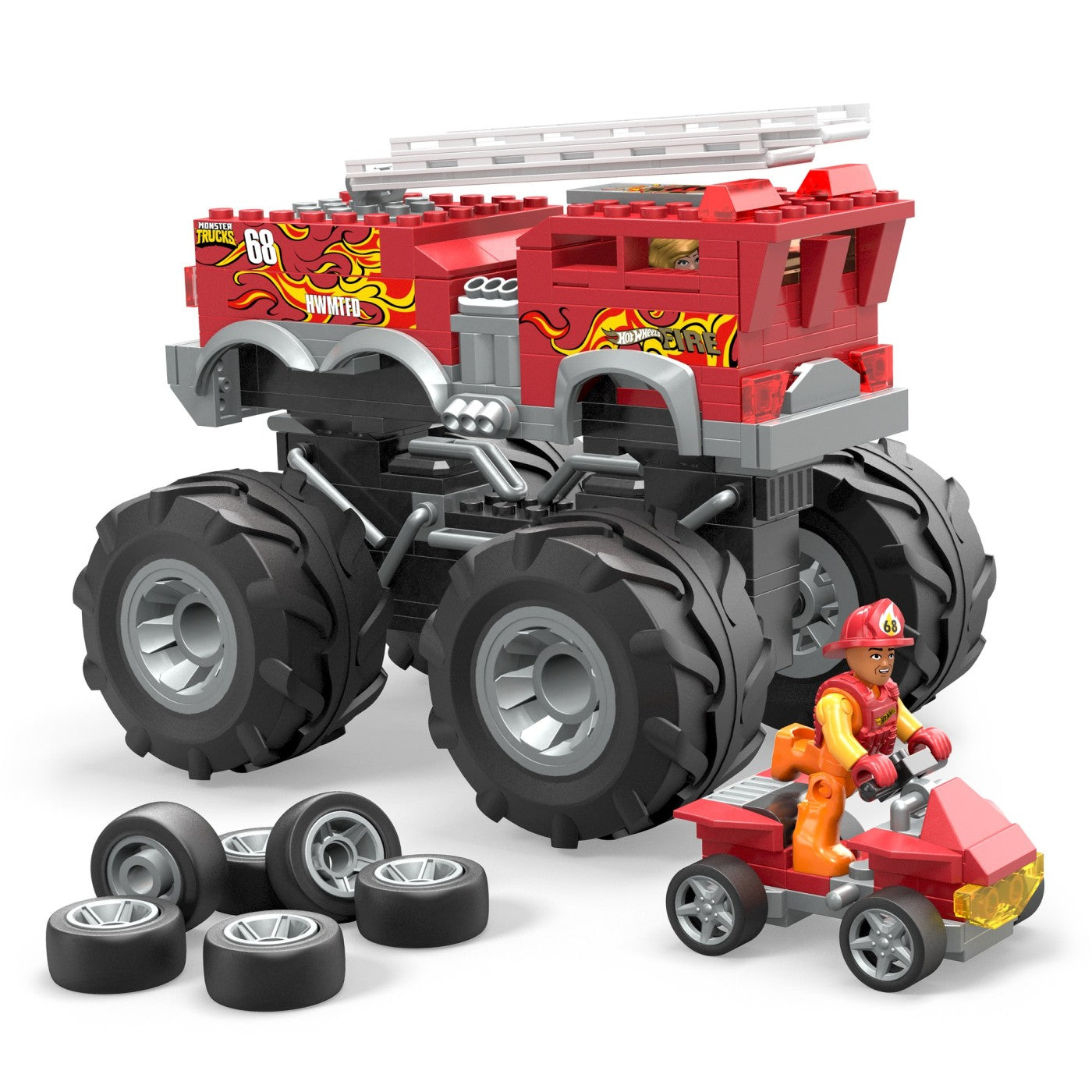 HOT WHEELS MONSTER TRUCK MEGA SET CONSTRUCTIE 5 ALARM Mattel - Imagine 2 [ps:02db42db-b61c-4b31-a71b-3e0039532225]