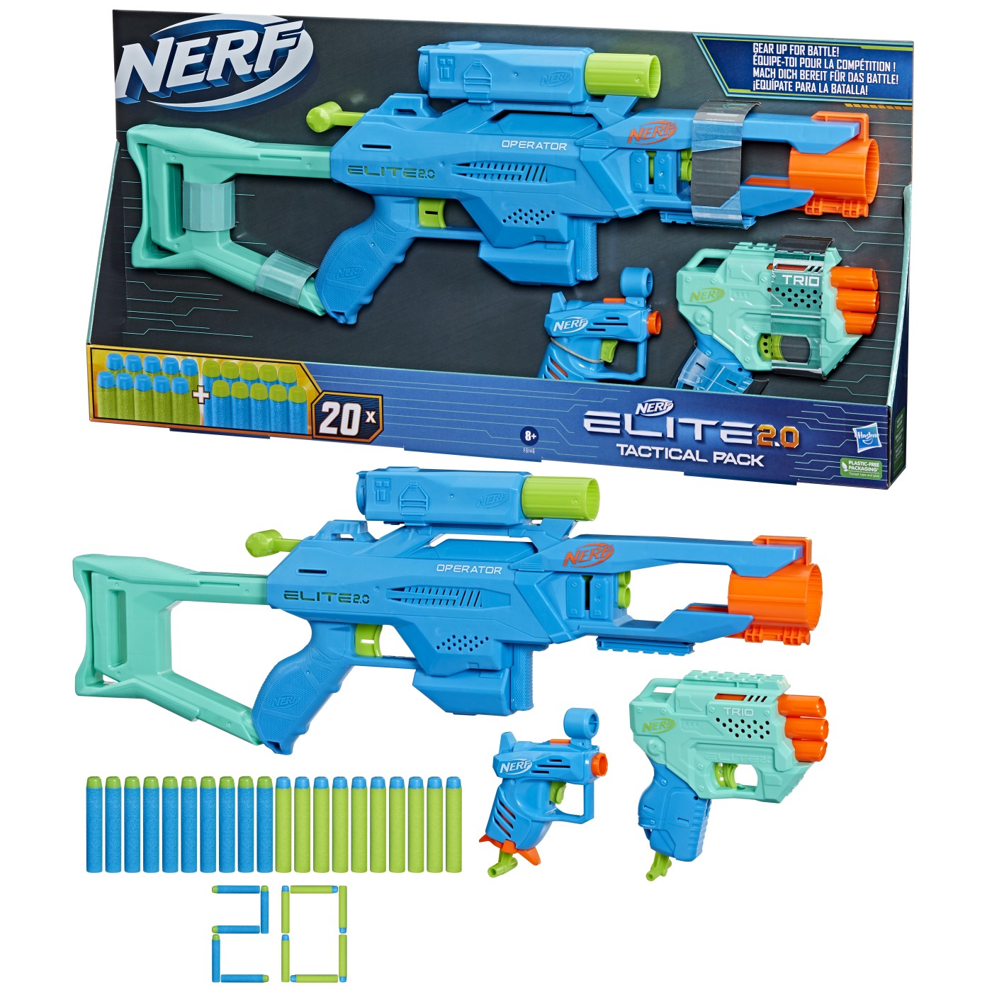 NERF SET 3 BLASTERE ELITE 2.0 TACTICAL PACK Hasbro - Imagine 5 [ps:783e1103-079e-4058-8cb5-54e585d9d08e]