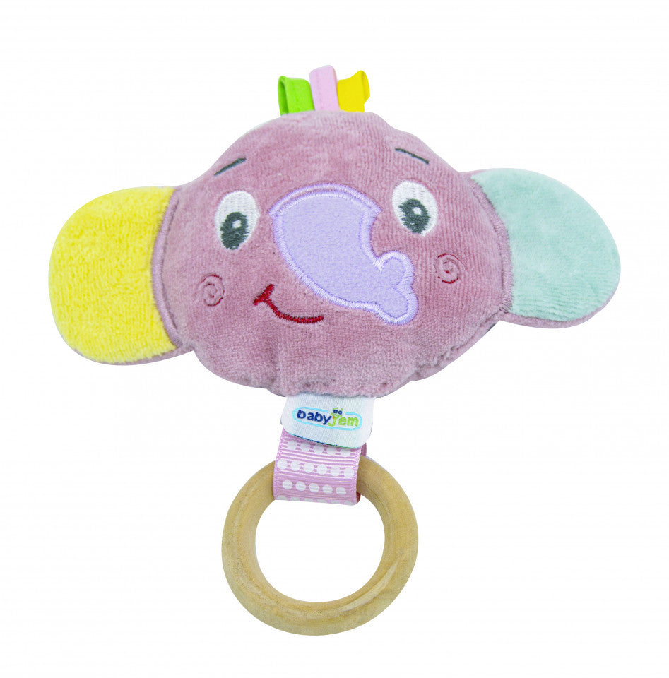 Jucarie pentru bebelusi BabyJem Elephant Toy (Culoare: Bleu) [ps:d6b638cc-71e4-4924-9654-aef4534904c6]