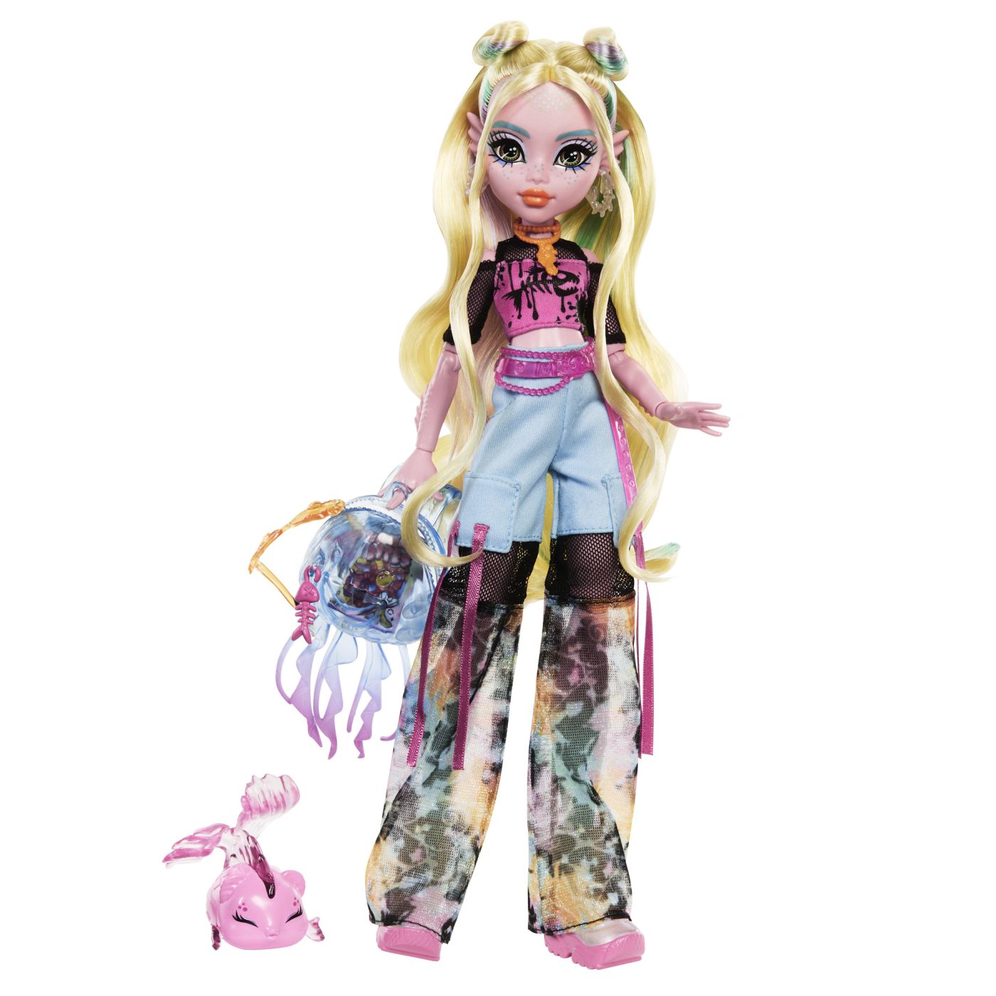 MONSTER HIGH PAPUSA LAGOONA BLUE SI PESTISORUL NEPTUNA - Imagine 7