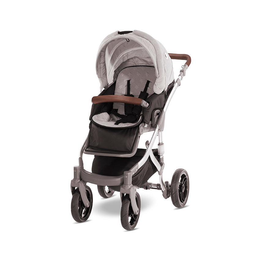 Carucior set Rimini Premium, landou separat, sezut reversibil, cadru din aluminiu, cos auto - Imagine 7 [ps:aa408781-32e4-4508-aa65-030fec28f2b9]