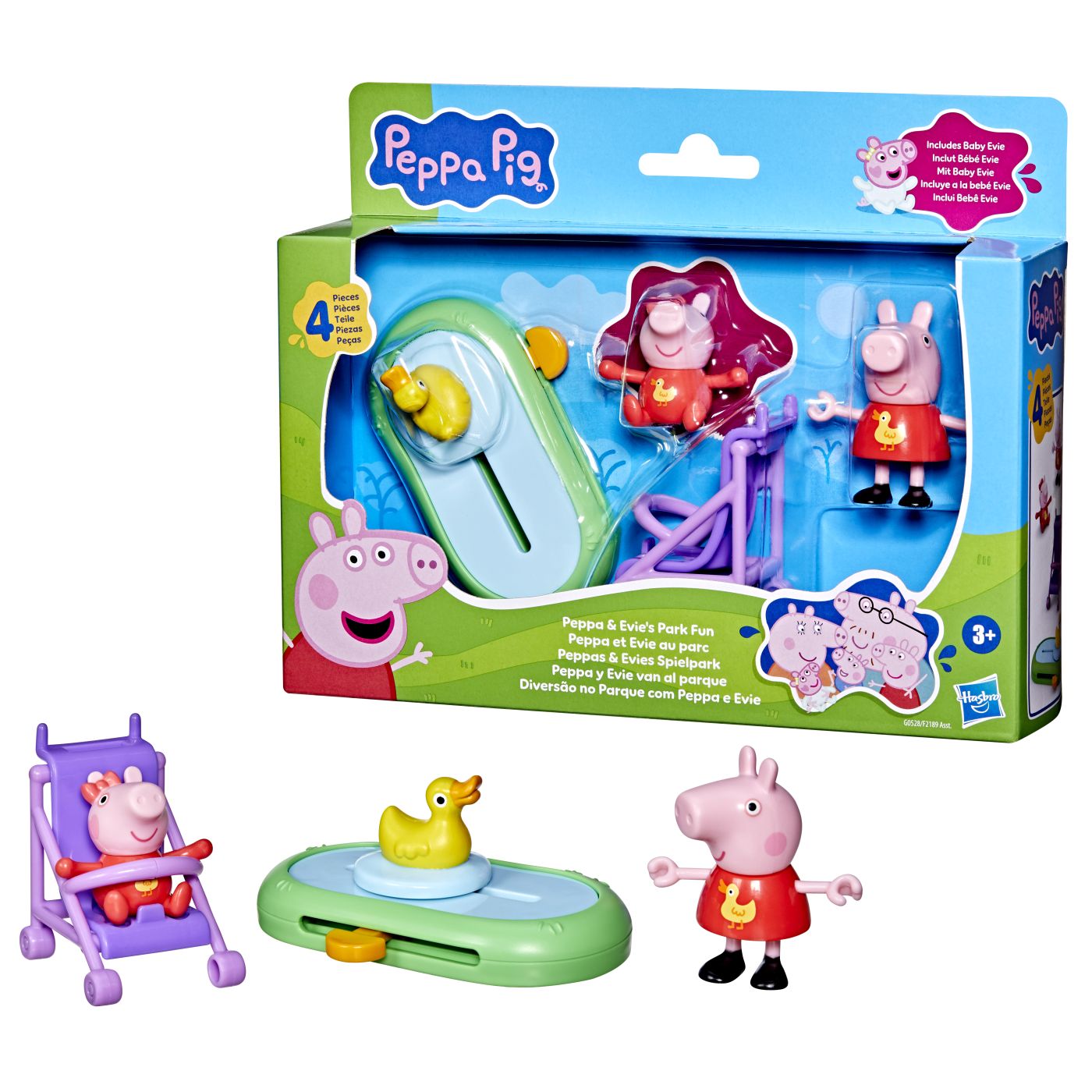 PEPPA PIG SET PEPPA SI EVI IN PARCUL DE DISTRACTII Hasbro - Imagine 2 [ps:30499df8-e2c2-48be-8b51-24f5ba1611e8]