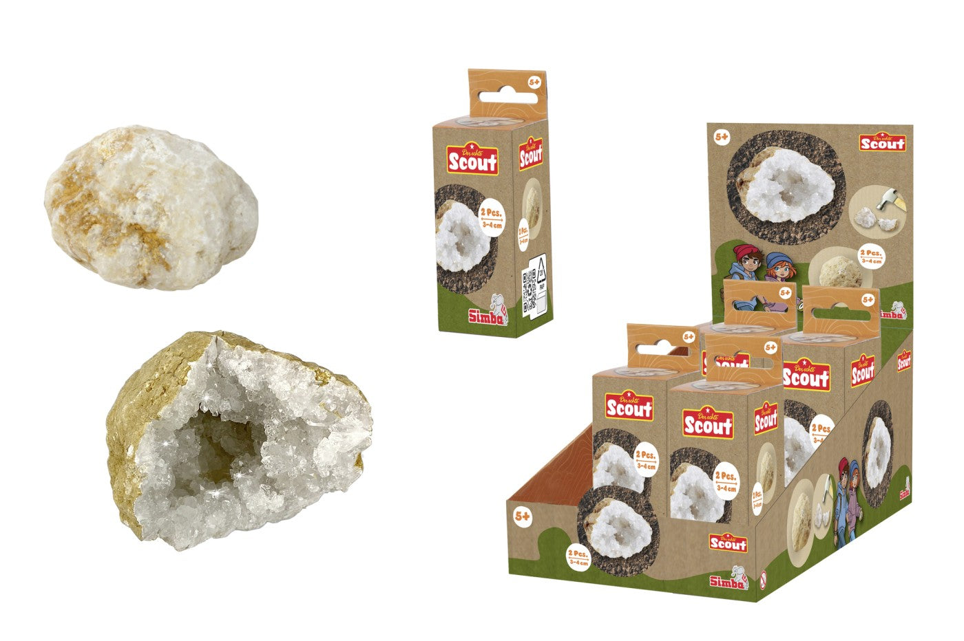 SIMBA SET GEOLOGIE 2 GEODE DE CRISTAL - Default Title (7) [ps:e53e950e-50d5-4430-a90f-ae31c118642c]