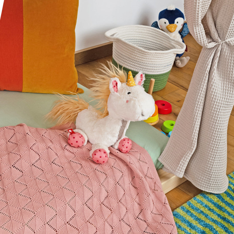 Unicornul din plus Patchwork Sweety Yellow, Sigikid [ps:9aa0f93d-0cdc-4701-ae97-369c0feb0267]