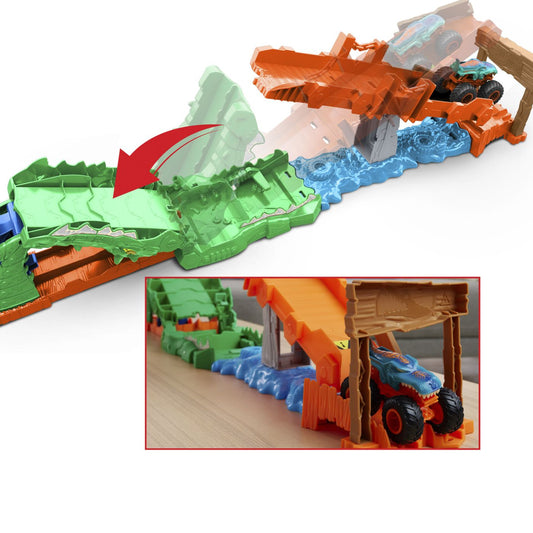 HOT WHEELS MONSTER TRUCK SET DE JOACA PROVOCAREA - Imagine 7