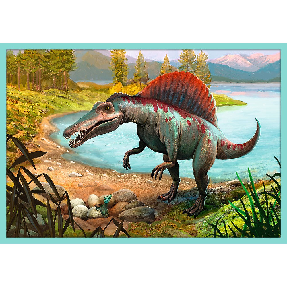 PUZZLE TREFL 10IN1 LUMEA DINOZAURILOR - Imagine 7