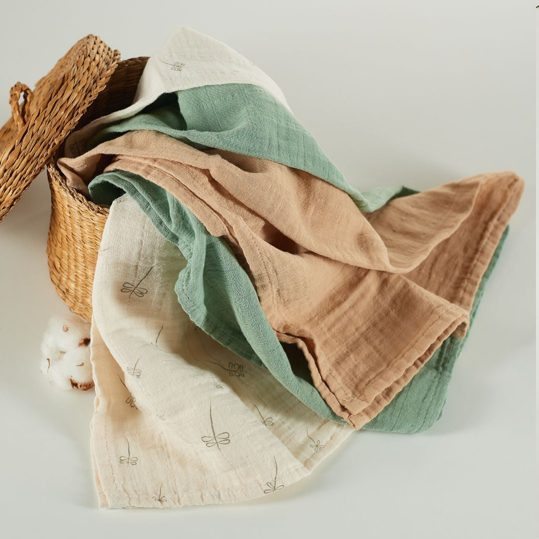 Set 3 Museline Bumbac Organic ONINO HUG.me, 60x60cm, GOTS - Pure Nature (7) [ps:8519987c-fdf4-494a-b21e-3cfb5cc7483d]