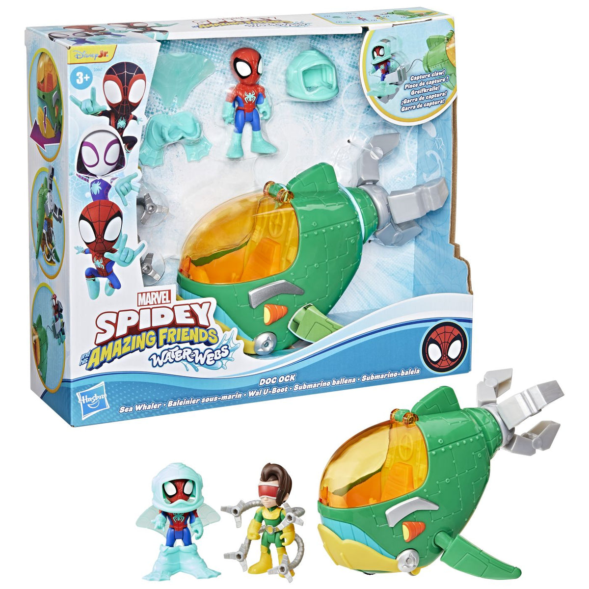 Set Submarin Doc Ock Marvel Spidey și Prietenii Lui - Hasbro - Default Title (7) [ps:ae197a45-2a27-4868-92c9-27618c43aa42]