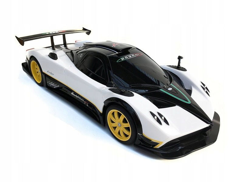 MASINA CU TELECOMANDA PAGANI ZONDA R ALB CU SCARA 1 LA - Imagine 8
