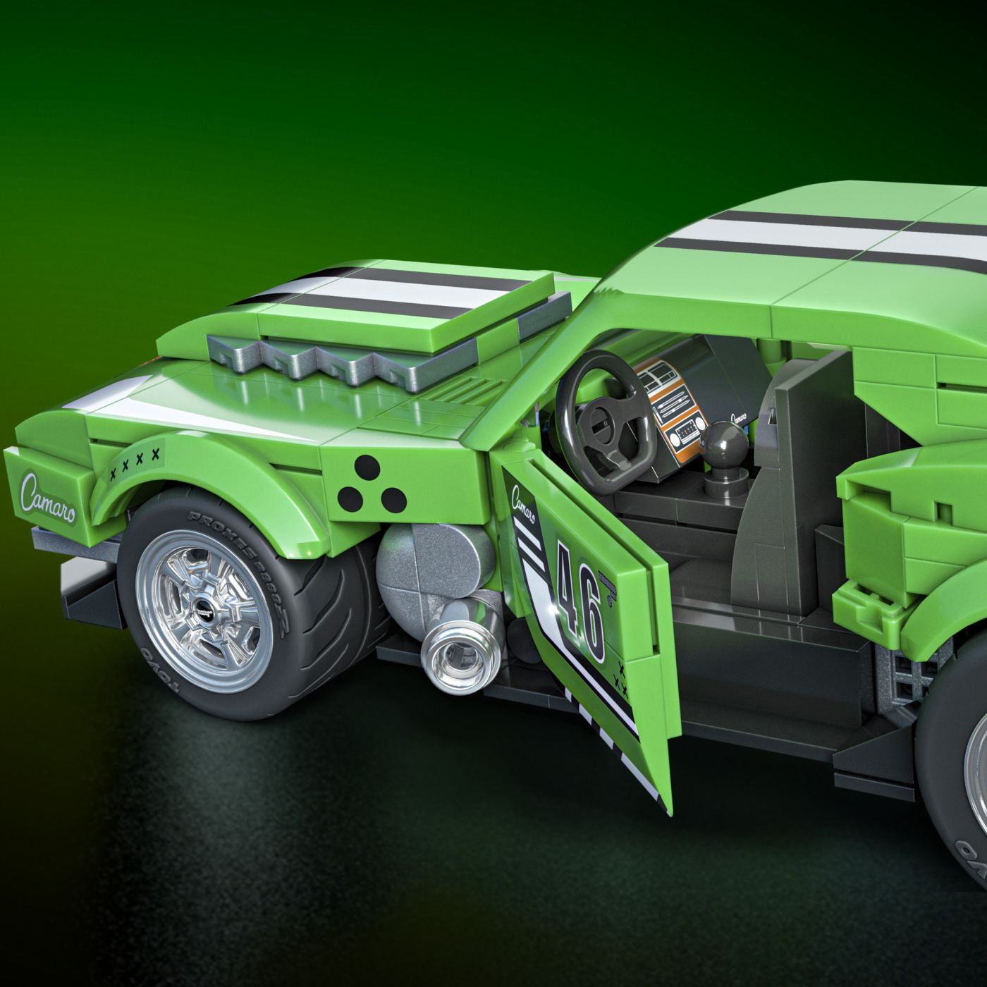 HOT WHEELS SPEED SERIES SET DE CONSTRUCTII CAMARO BY - Imagine 8