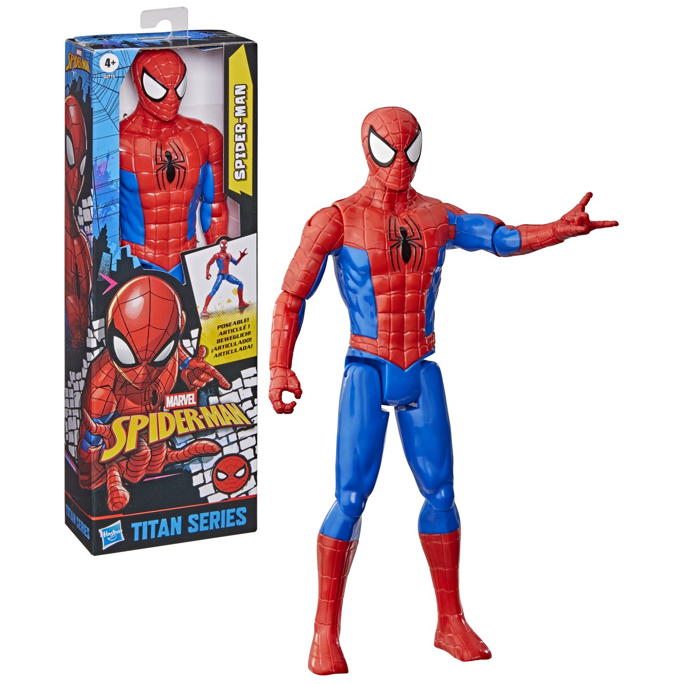 MARVEL SPIDER MAN TITAN SERIES FIGURINA SPIDER MAN - Default Title (8) [ps:ae1bb3f6-ccfe-43c9-bda7-26df5e570278]