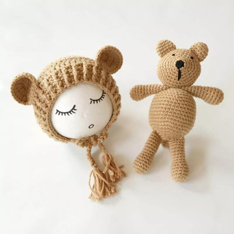 Set de caciulita cu ursulet pentru nou-nascut Drool (Culoare: Roz) [ps:04d36f09-e5d9-4ade-88bd-a7a3b6c3da26]