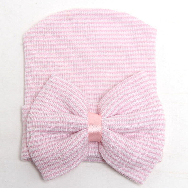 Caciulita subtire de nou-nascut cu funda Drool (Culoare: Roz/Alb) [ps:24e933e6-4c6d-4393-9f27-8a102deea0cb]