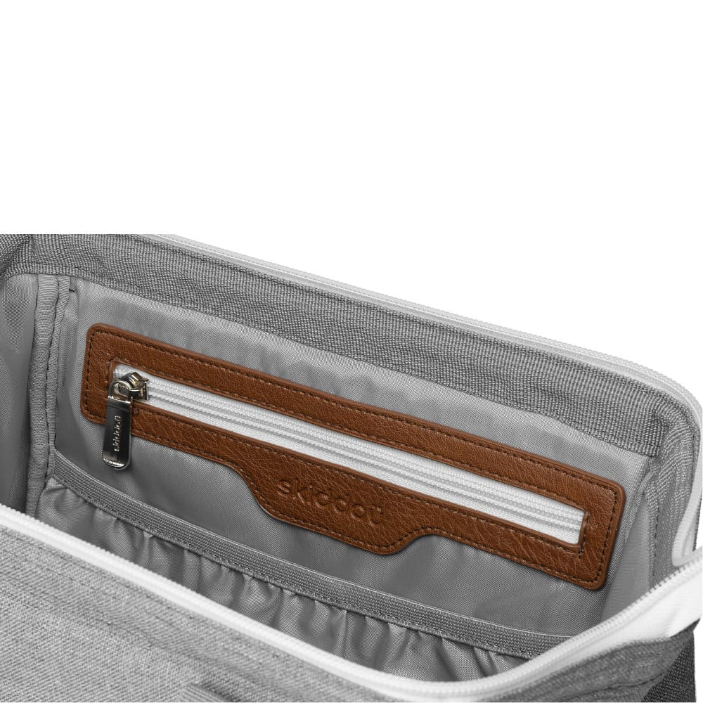 Rucsac multifunctional mamici Skiddou Astrid, Normandic - Gri