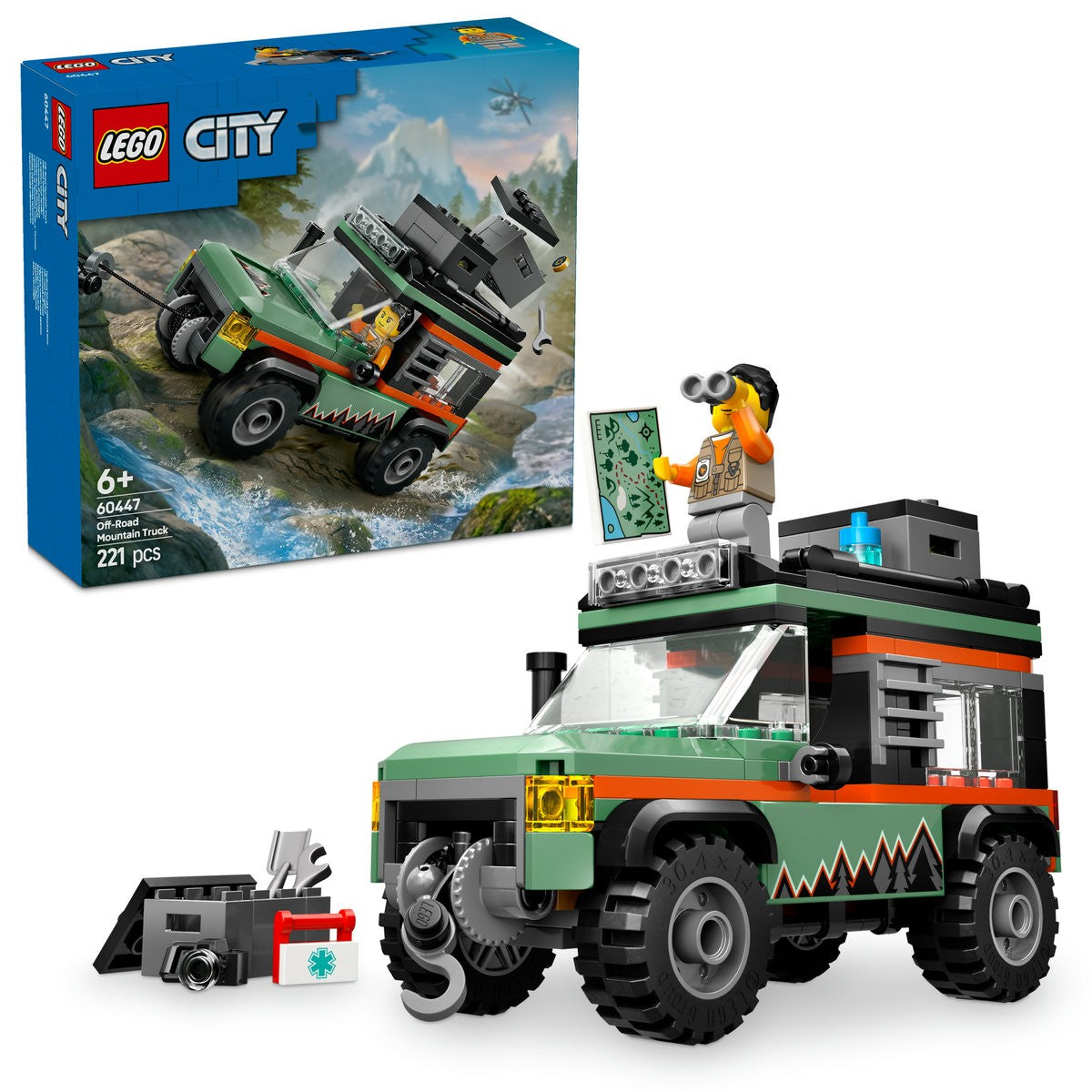 LEGO CITY CAMIONETA 4X4 OFF-ROAD 60447 - Default Title (8) [ps:6a3a69d9-3784-4365-8bfd-a0965a5b6276]