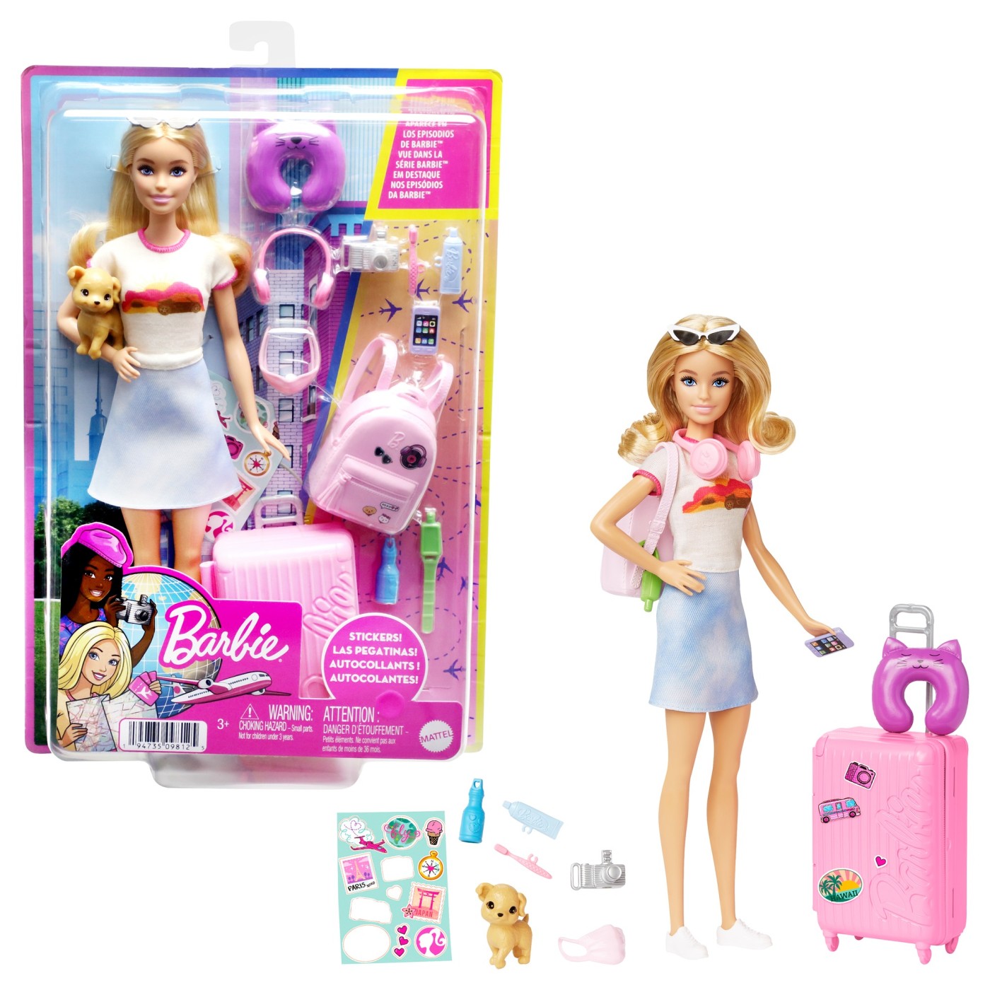 BARBIE PAPUSA BARBIE IN VOIAJ Mattel - Imagine 9 [ps:a56d7f9e-9e74-4ffd-a1b9-be3dbc7d4aba]