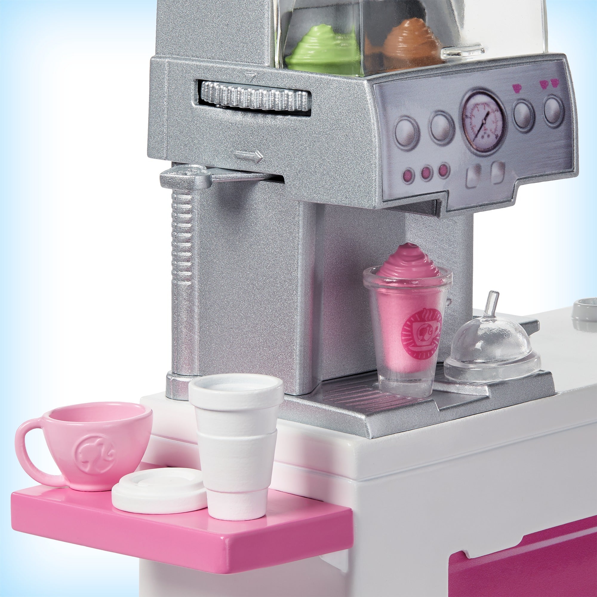BARBIE  SET CAFENEA CU 20 DE ACCESORII Mattel - Imagine 5 [ps:c39dfb07-3a74-4d5c-a1d3-eb482ffcd8df]
