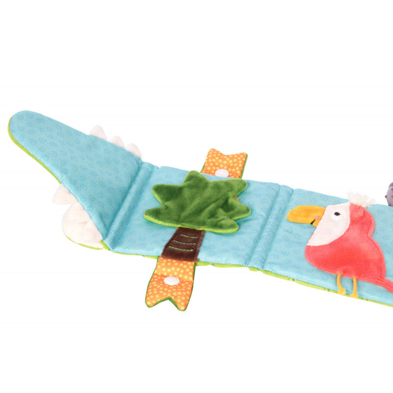 Carte senzoriala din plus cu activitati Crocodil, PlayQ Sigikid [ps:59107b7d-e0c7-49cc-9412-d9dc20e6072b]