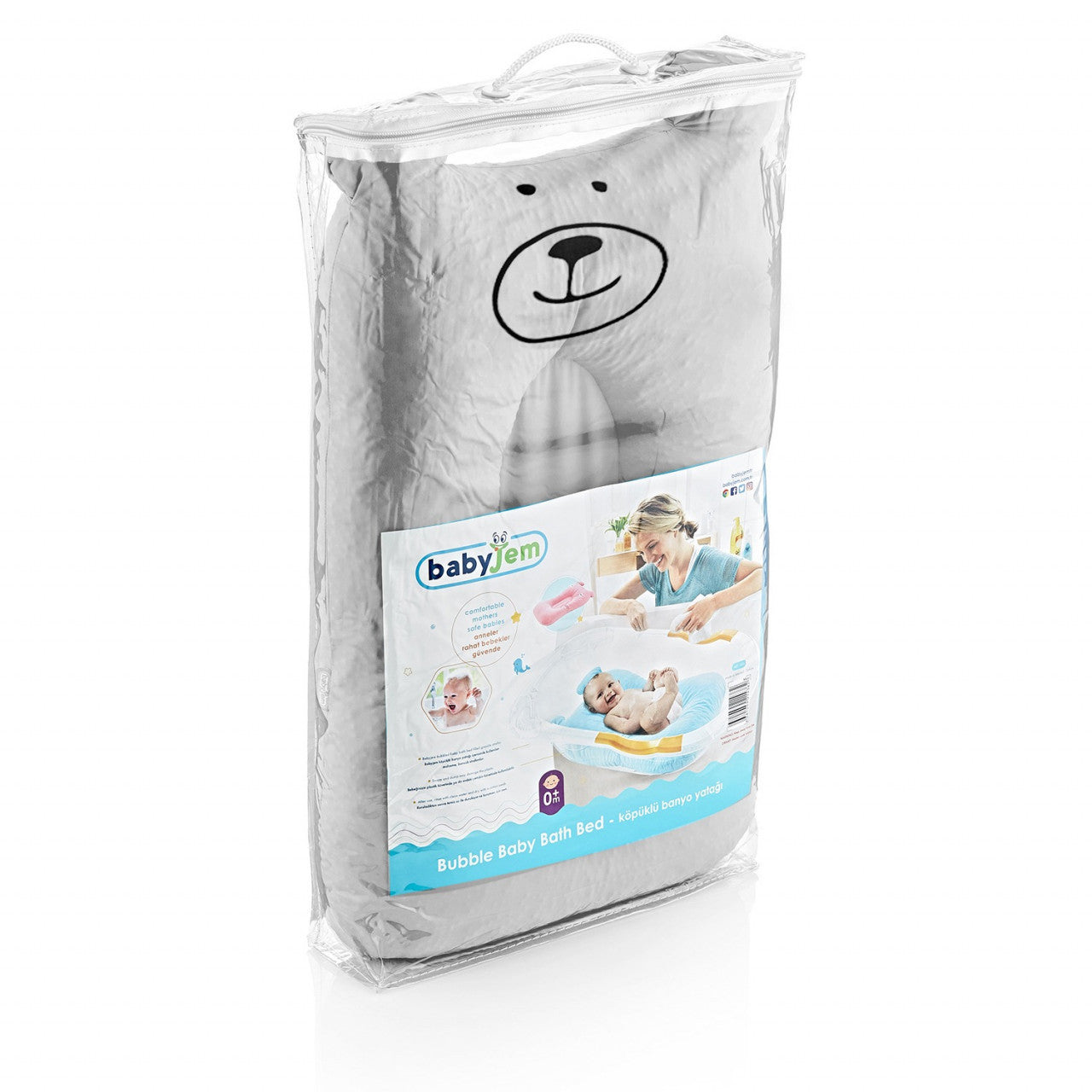Salteluta suport pentru baita BabyJem (Culoare: Gri) [ps:49817141-0282-440b-b77b-b56d7dce936e]