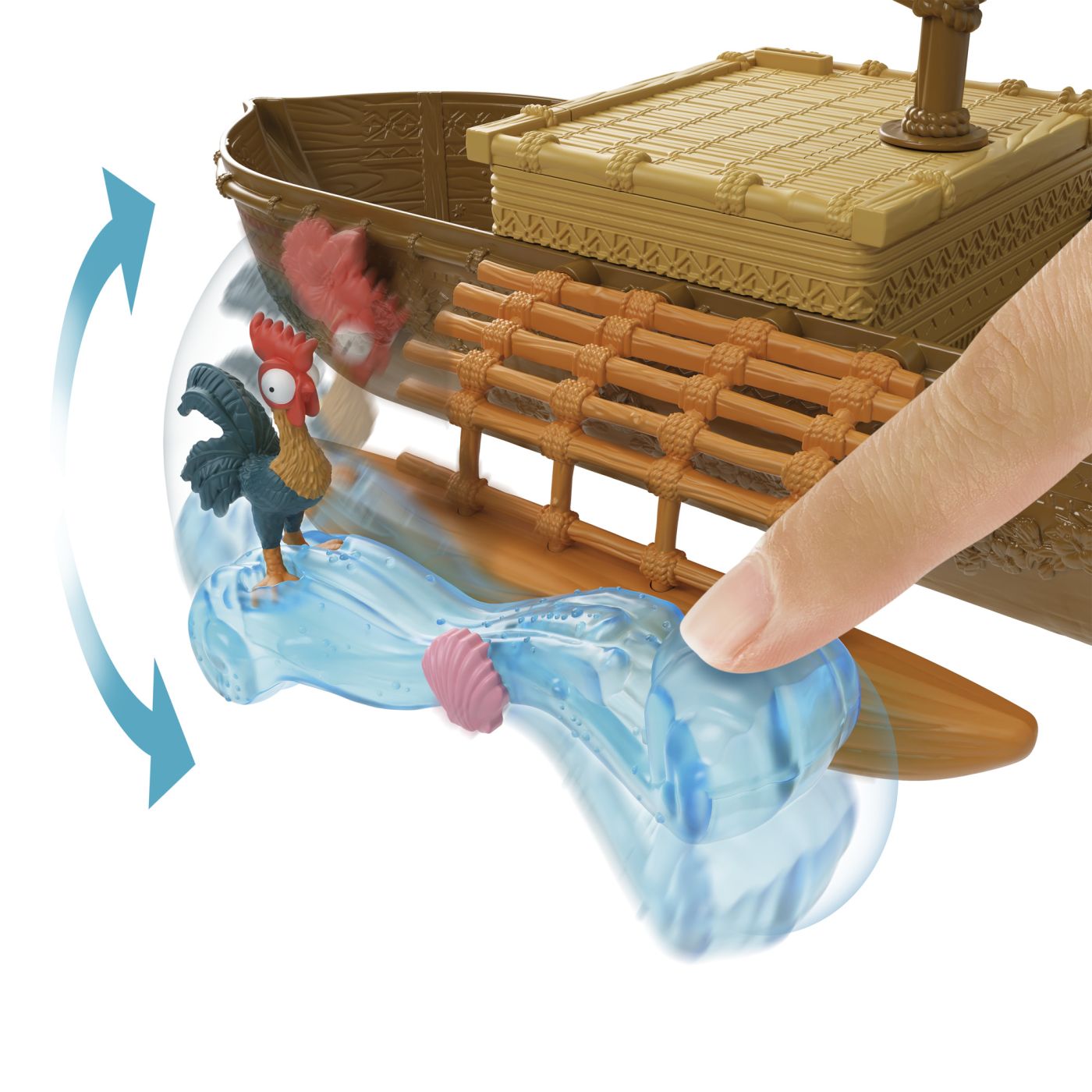 Set Barca Canoe Moana Aventura in Ocean 38cm - Mattel - Default Title (8) [ps:b4902b12-6a11-4e11-b21d-897c8e04ec90]