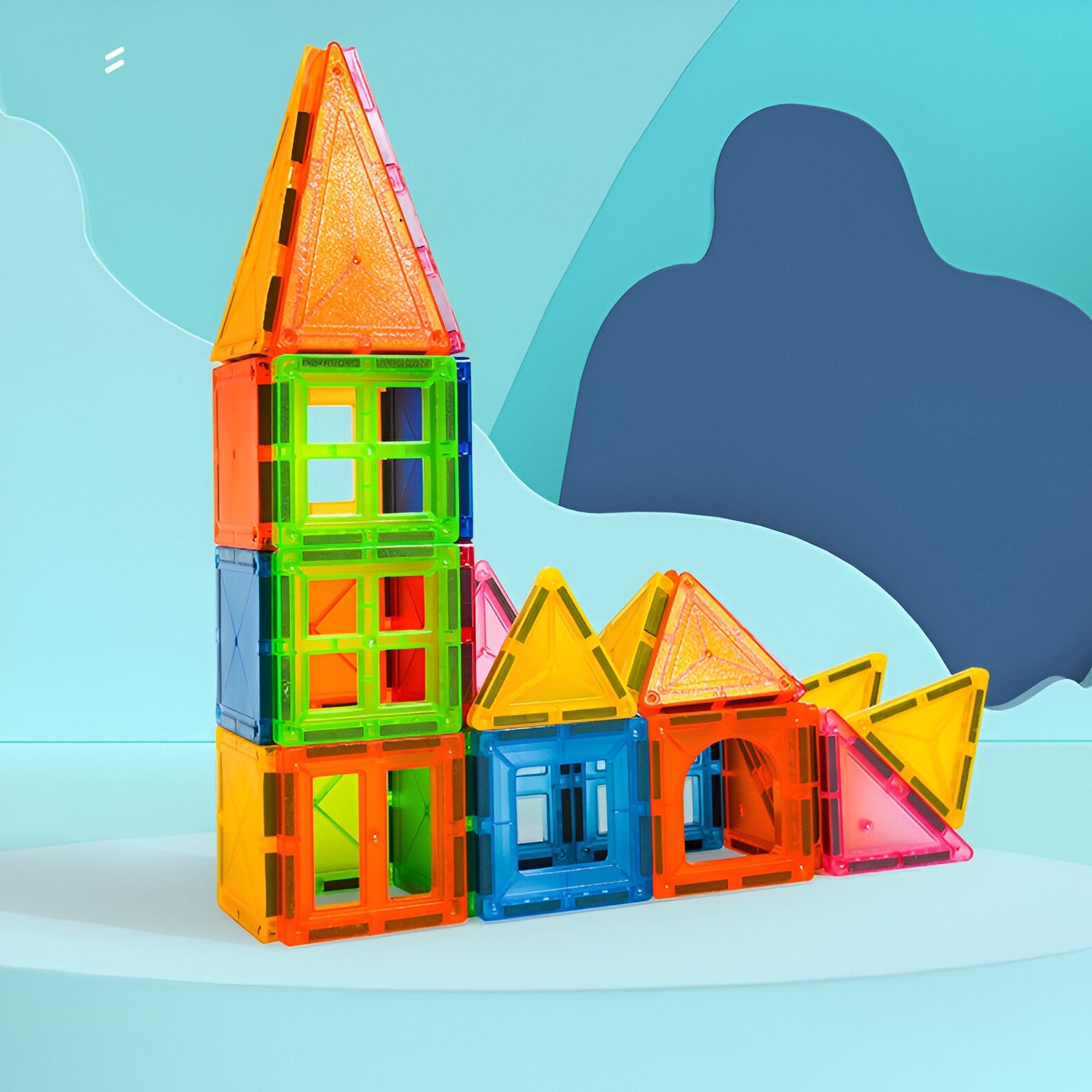 Set 120 Piese Magnetice de Construcție Flippy, 3 Ani - 32 (8) [ps:83e48d93-88dd-47d1-93e9-33d8606e1318]