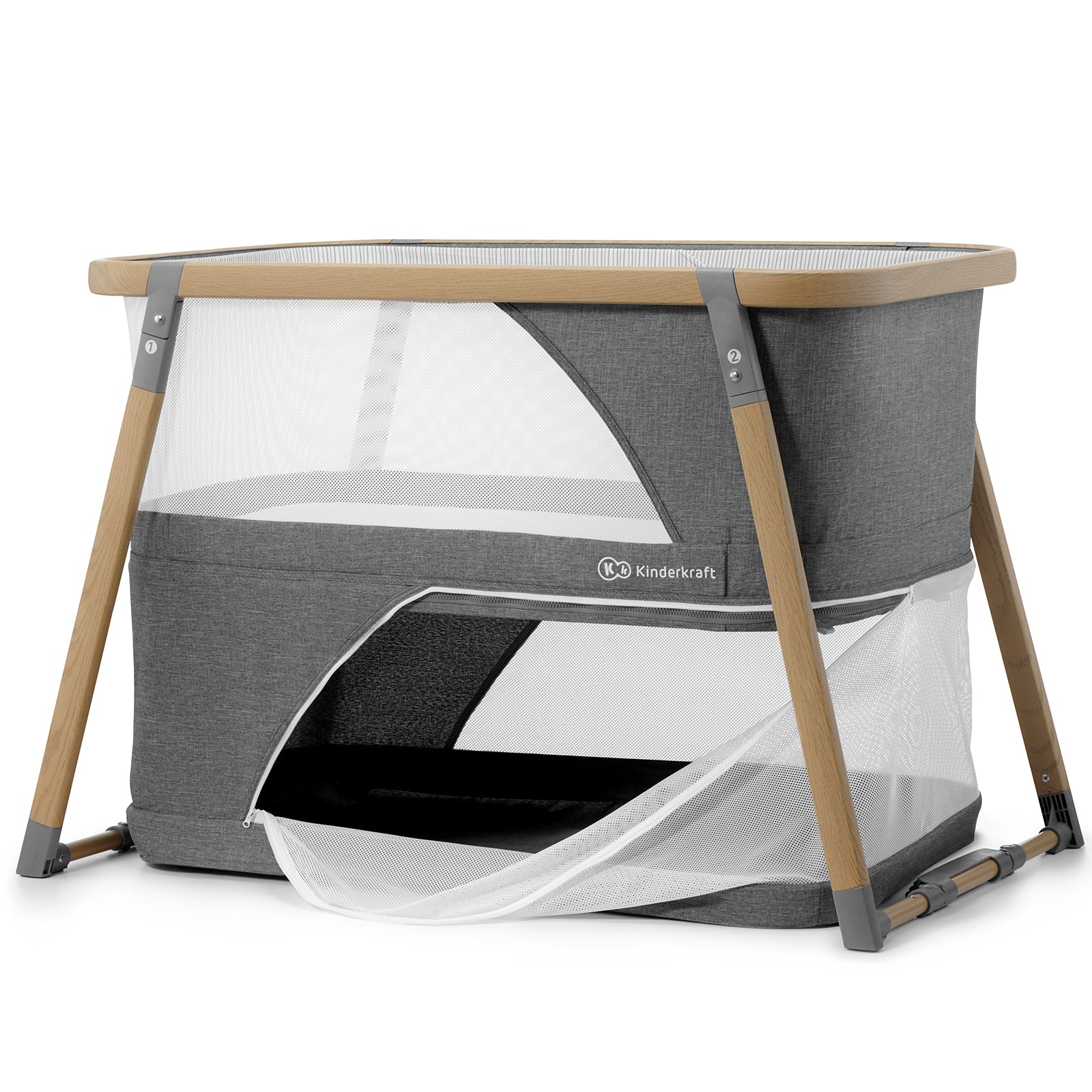 PATUT TRAVEL KINDERKRAFT SOFI, 4 IN 1, GREY - Imagine 8