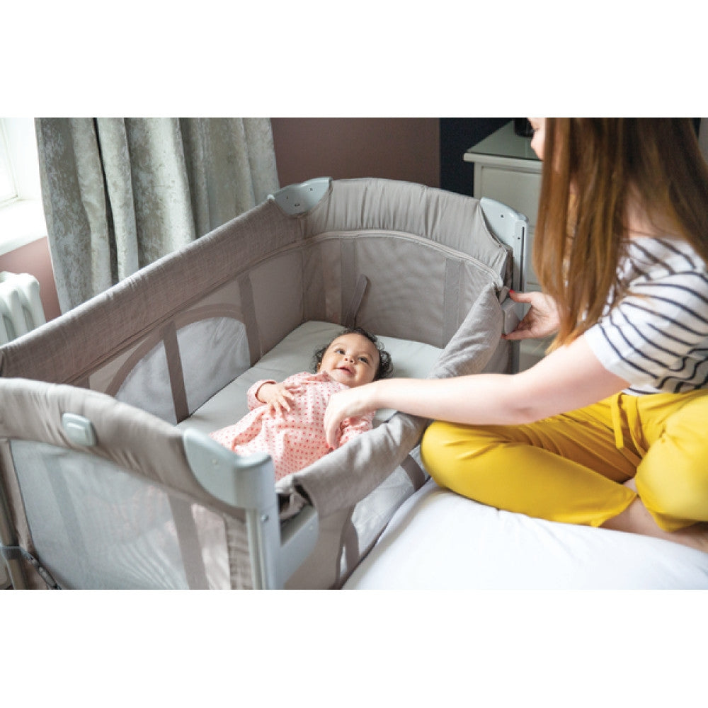 Pătuț Cosleeping Joie Kubbie Foggy Gray - Pliant - Default Title (8) [ps:b4d98f01-fa21-4b6f-9d90-bc1a458fa95f]