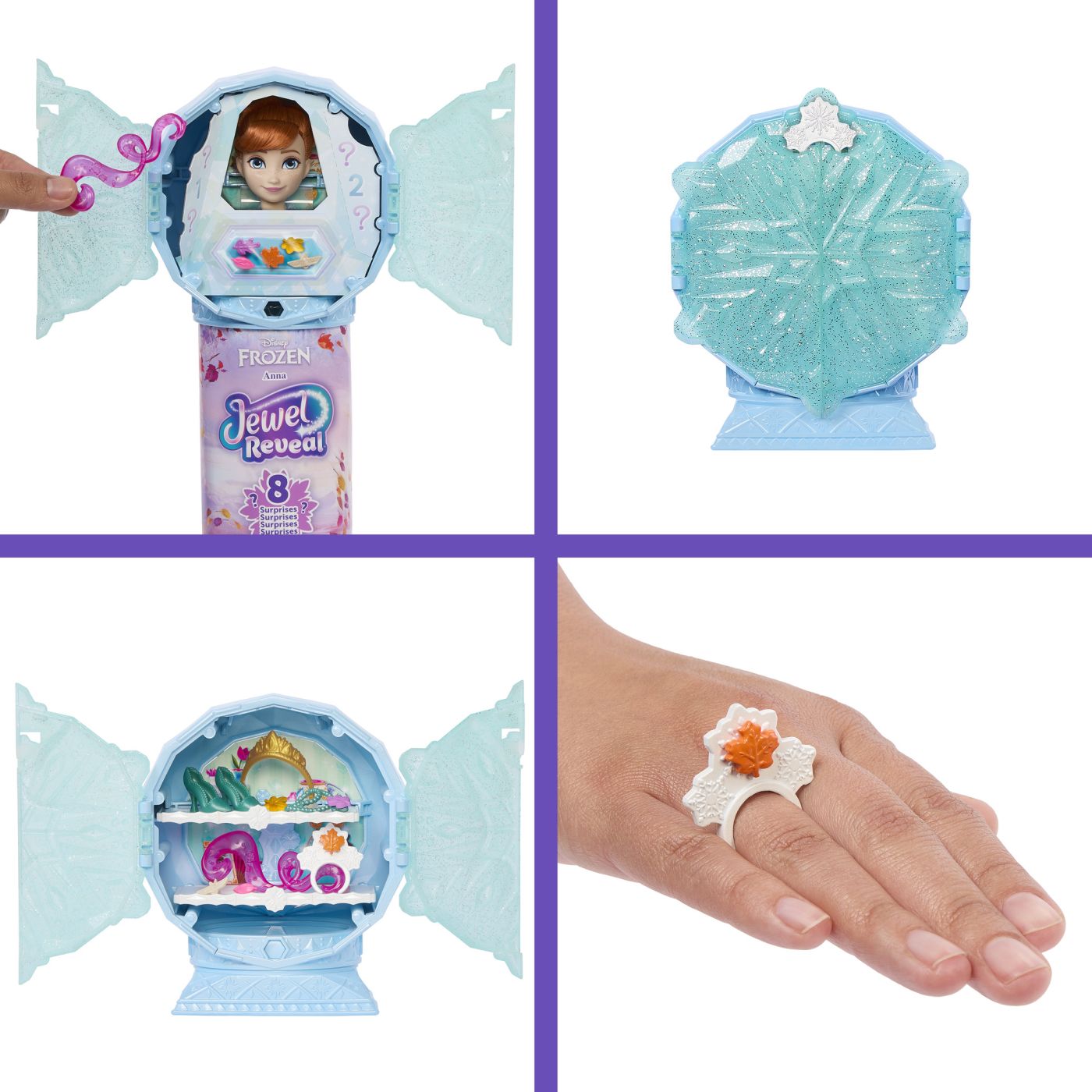 DISNEY FROZEN JEWEL REVEAL PAPUSA ANNA Mattel - Default Title (8) [ps:86a400d4-6902-4bbb-ae5c-73b8d914c252]