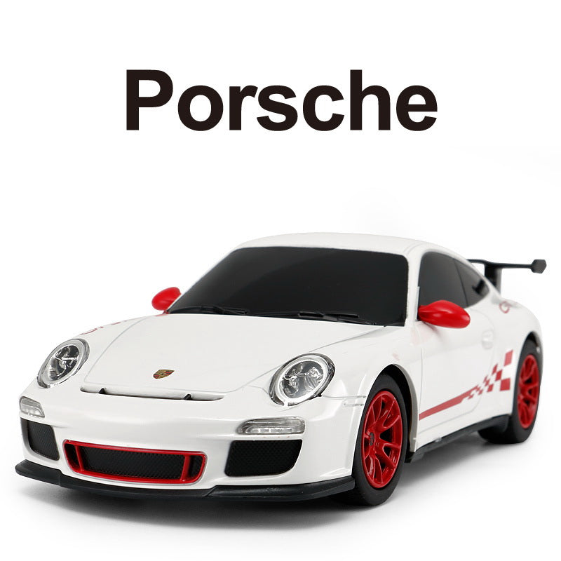 MASINA CU TELECOMANDA PORSCHE GT3 RS NEGRU RS SCARA 1 LA - Alb