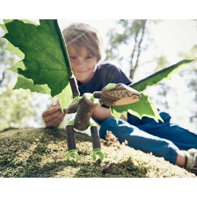 Set de constructie Starter Terra Kids Connectors, Haba [ps:107ef219-2b49-4f27-82cf-4110ab442006]
