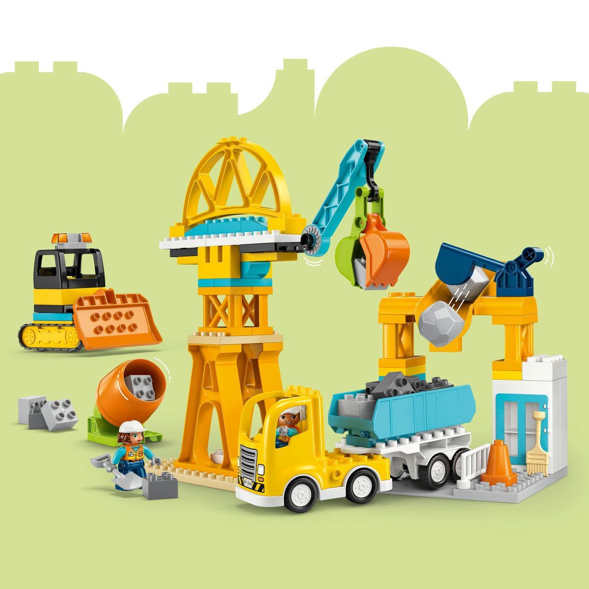 LEGO DUPLO SANTIER SI VEHICULE DE CONSTRUCTII 3 IN 1 10476 [ps:0c0b7d01-1f0f-4c77-ae46-5046b4be8b05]